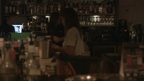 Pub bar enviroment Stock Footage 114863307