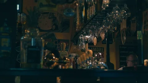 Pub Stock Footage 91190455