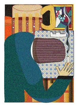 Pub Stock Illustration