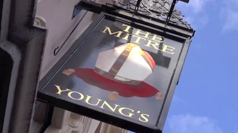 Pub sign 스톡 동영상 42732744