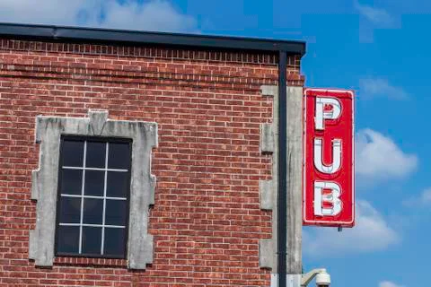 Pub sign Stock Photos