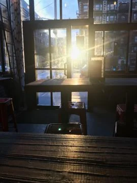 Pub Sunset 写真素材