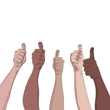 Public acceptance. Stock Illustration