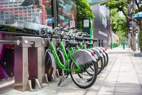 Public Bicycle Stock Photos