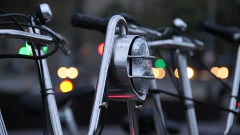Public Bicycles Stock Footage 137550282