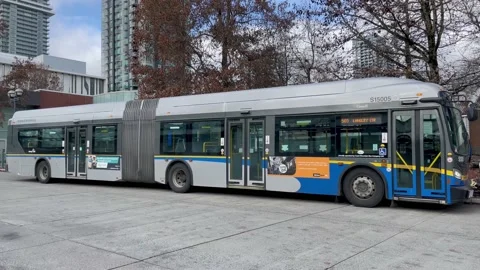 Public Bus Transportation Video stock 230722186