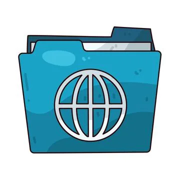 Public Folder illustration Illustrazione stock