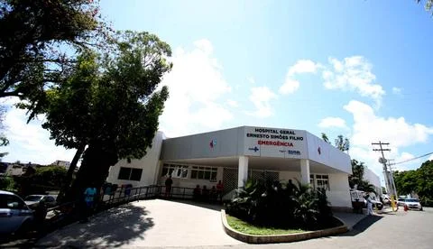  public hospital in bahia salvador, bahia / brazil - august 23, 2018: Faca... Stock Photos