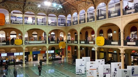 Public Library Stock Footage 72526447