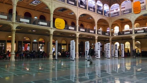 Public Library Stock Footage 72530846