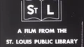 Public Library St Louis Vintage Film Title Graphic Leader Movie Retro Property HD Footage