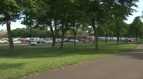 Public Park Video stock 11115192