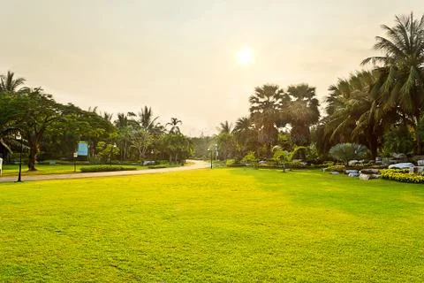 Public park Stock Photos