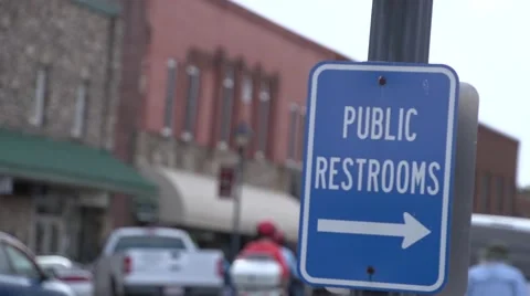 Public Potty 1 Stock Footage 41667386