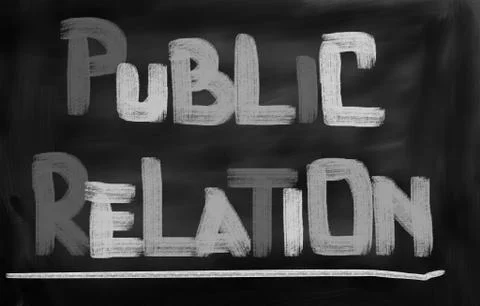 Public Relations Concept Stock Illustration