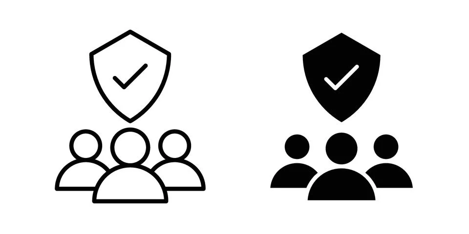 Public Safety Icon for web projects Illustrazione stock