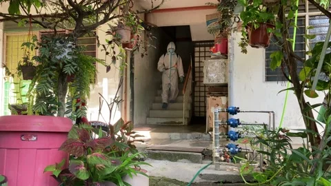 Public Sanitization Stock Footage 154848340