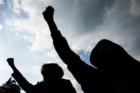 Public sector workers strike and protest in Paris, France - 29 Sep 2026 Stock Photos