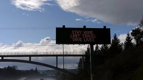 Public Service Message 2 Stock Footage 126945308