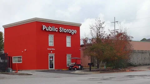 Public Storage facility Stock Footage 142974052