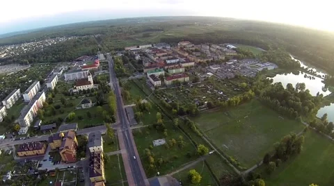 Public Traffic from Drone. Video stock 56437415