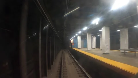 Public train Stock Footage 226627930