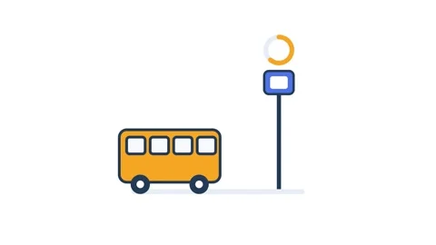 Public Transit Arrival Stock Footage 342001095