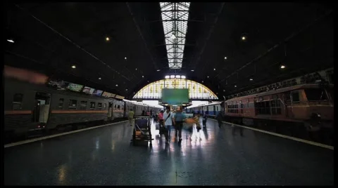 PUBLIC TRANSPORT Stock Footage 1129212