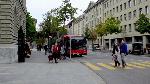 Public Transport 스톡 동영상 32190300