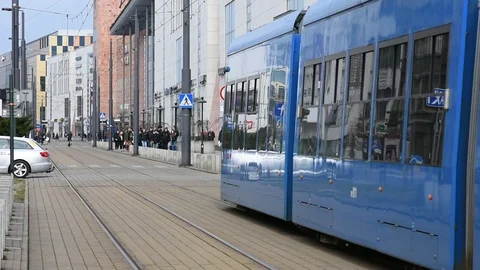 Public transport Stock Footage 126006298