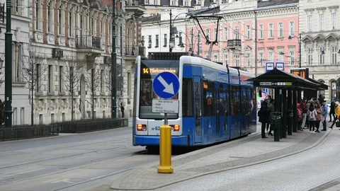 Public transport Stock Footage 126006379