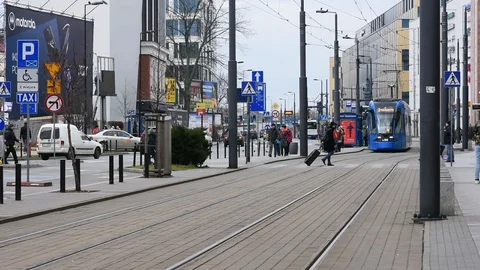 Public transport Stock Footage 126006757