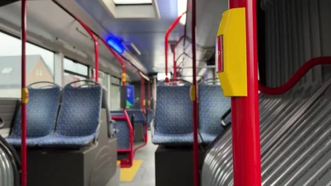 Public transport in Germany Stock Footage 259180501