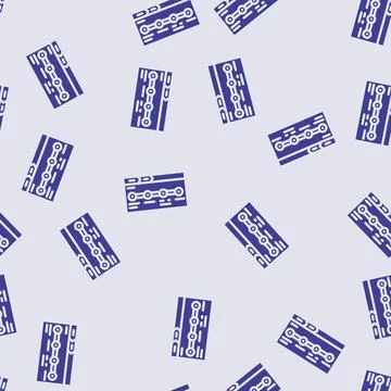 Public transport information glyph vector seamless pattern 스톡 일러스트