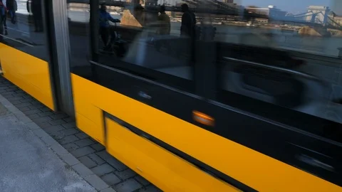 Public transportation. Stock Footage 103172106