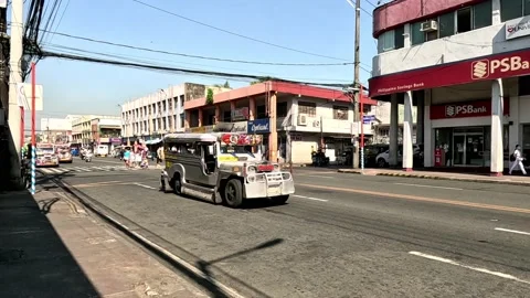 Public Transportation in the Philippines Stock Footage 235884543