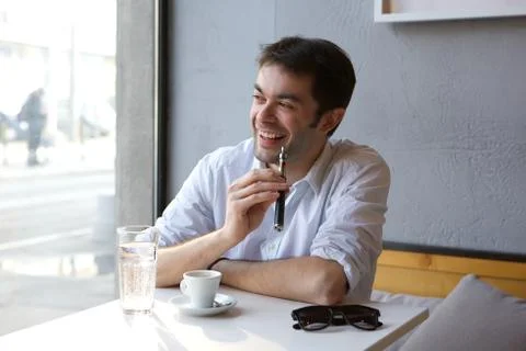 Public vaping Stock Photos