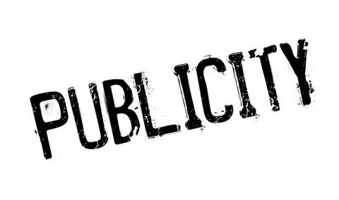 Publicity rubber stamp Stock Illustration