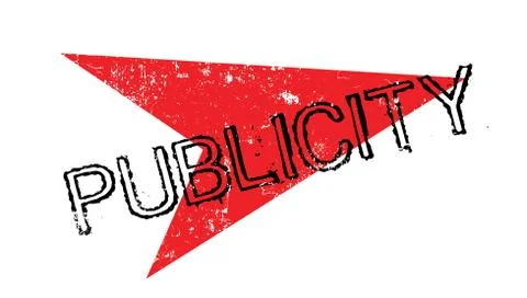 Publicity rubber stamp Stock Illustration