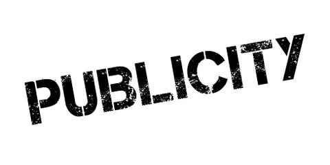 Publicity rubber stamp Stock Illustration