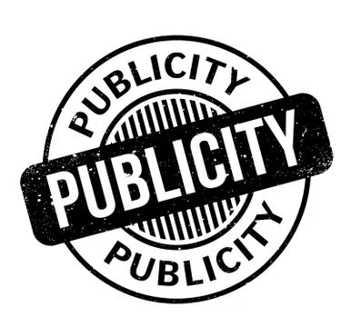 Publicity rubber stamp Stock Illustration