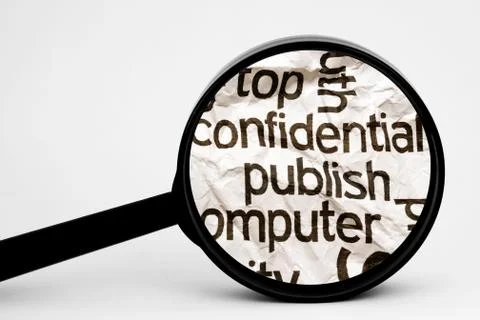 Publish confidential 스톡 일러스트
