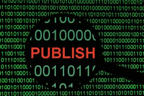 Publish Stock Illustration