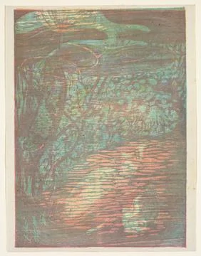 Published in Le Centure by Jacques Emil Blanche, Henri Heran and Paul Ranso.. Stock Illustration