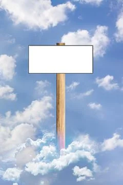 Published in the sky Stock Photos