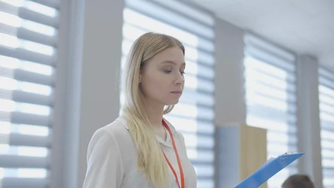 Publisher is reading the manuscript Stock Footage 108868637