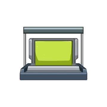 Publishing binding machine cartoon vector illustration イラスト素材