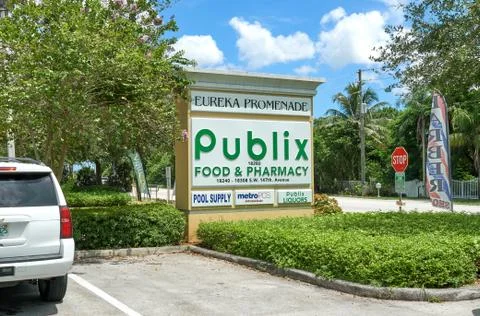 Publix store logo. Stock Photos