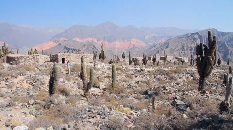 Pucara Fortification 库存影片 907212