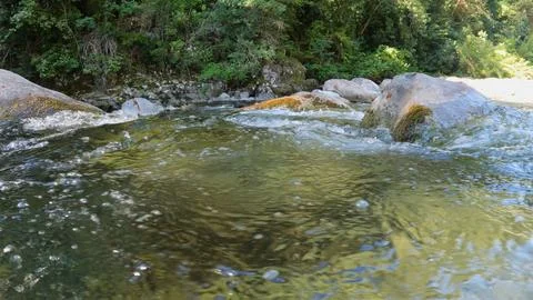 Pucon River, Chile Stock Photos